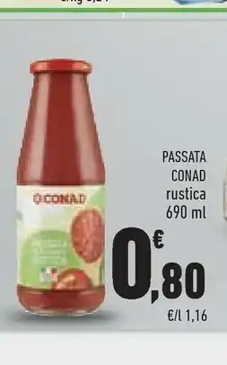 Conad Conad Passata Rustica offerta
