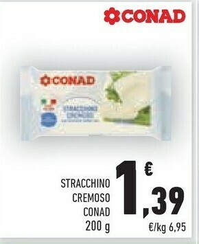 Conad Conad Stracchino Cremoso offerta