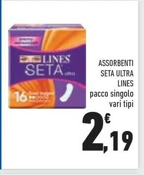 Conad Lines Assorbenti Seta Ultra offerta