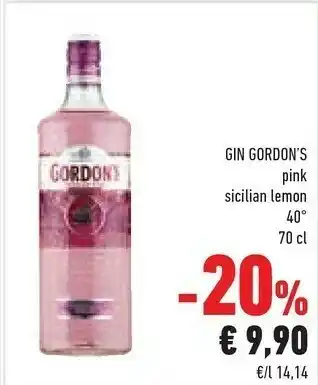Conad Gordon's London Dry Gin 700 G(ml) offerta
