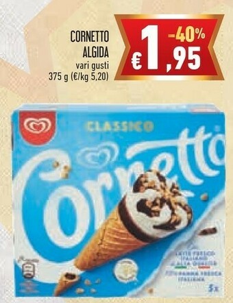 Conad Algida Cornetto offerta
