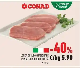 Conad Lonza Di Suino Nazionale offerta