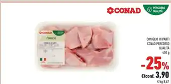 Conad Conad Coniglio In Parti offerta