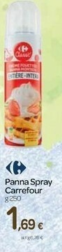 Carrefour Carrefour Panna Spray offerta