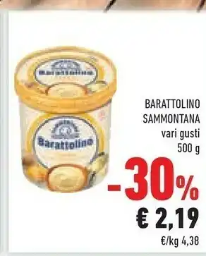 Conad City Sammontana Barattolino Panna 500 G(ml) offerta