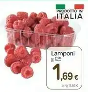 Carrefour Lamponi offerta