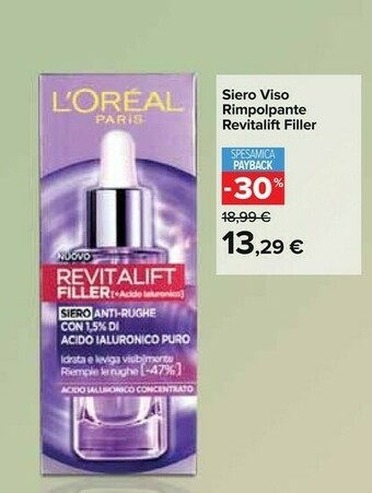 Carrefour L'Oreal Crema viso offerta