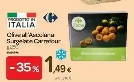 Carrefour Express Carrefour - Olive All'Ascolana Surgelate Croccanti E Saporite offerta