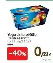 Carrefour Express Muller Yogurt Intero offerta