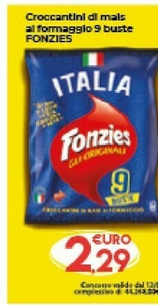 Colonial Sud Fonzies Snack offerta