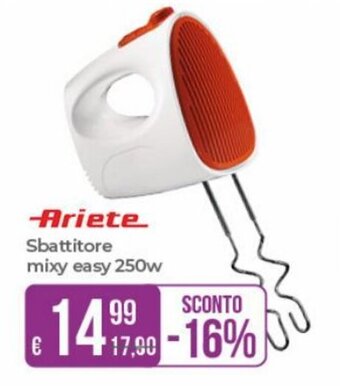Portobello Ariete Sbattitore mixy easy 250w offerta