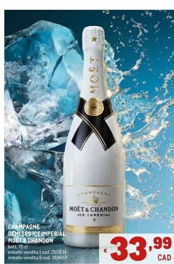 Metro Champagne offerta