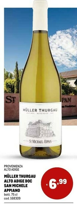Metro Muller Thurgau offerta