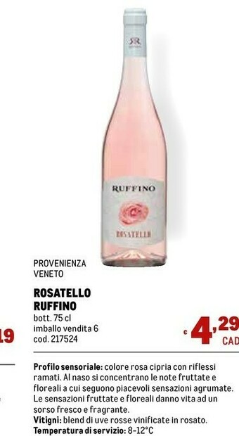 Metro Chianti offerta