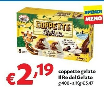 Pam Il Re Del Gelato Coppette Gelato offerta