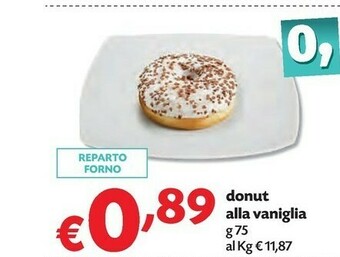 Pam Donut Alla Vaniglia offerta