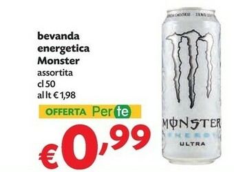 Pam Monster Bevanda Energetica offerta