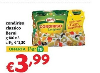 Pam Berni Condiriso Classico offerta