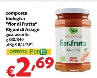 Rigoni Di Asiago Composta Biologica Fior Di Frutta