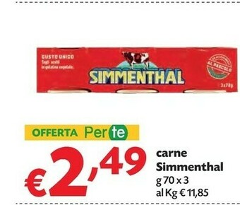 Pam Simmenthal Carne offerta
