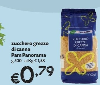 Pam Pam & Panorama - Zucchero Grezzo Di Canna Demerara 500 G(ml) offerta