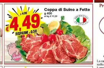 Prix Quality Carrefour Coppa Di Suino A Fette offerta