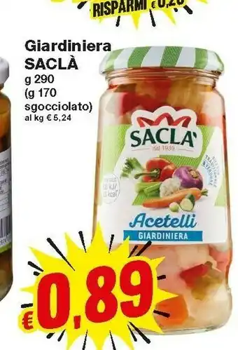 Prix Quality Saclà Conserve offerta