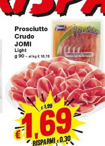 Prix Quality Jomi Prosciutto Crudo offerta