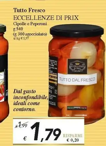 Prix Quality Cipolle offerta