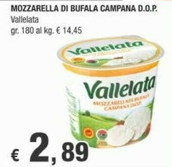 Crai Vallelata Mozzarella di bufala offerta