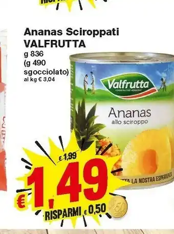 Prix Quality Valfrutta Ananas offerta