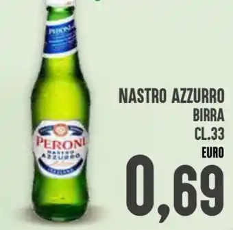 Iper Pellicano Peroni Nastro Azzurro Birra 33 cl offerta