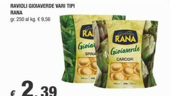 Crai Rana Pasta ripiena offerta