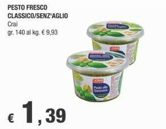 Crai Pesto offerta