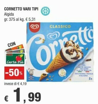 Crai Algida Cornetto offerta