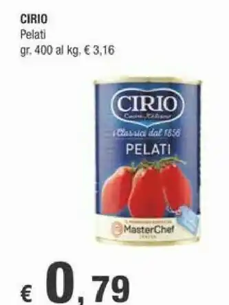 Crai Cirio Pomodori pelati offerta
