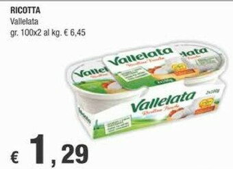 Crai Vallelata Ricotta offerta