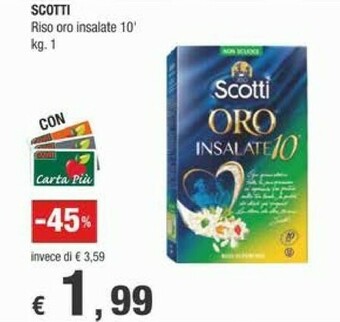 Crai Scotti Riso offerta