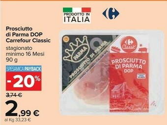 Carrefour Prosciutto di Parma offerta
