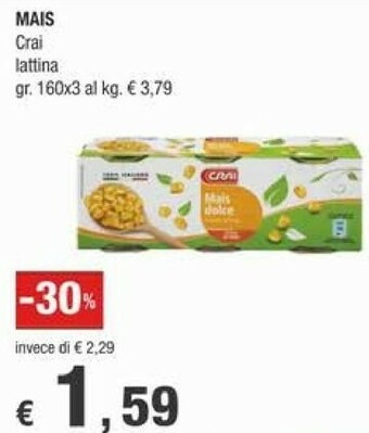 Crai Mais offerta