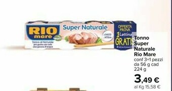Carrefour Rio Mare Tonno Rio mare offerta