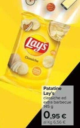 Carrefour Lays Snack offerta