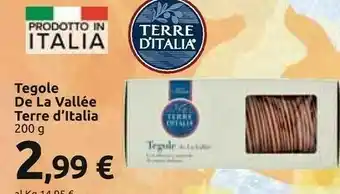 Carrefour Terre d'Italia Biscotti offerta