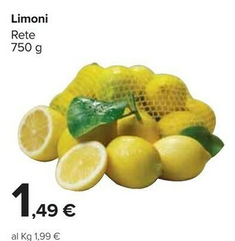 Carrefour Limoni offerta