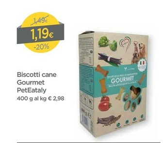 DPiù Peteataly Biscotti Cane Gourmet offerta