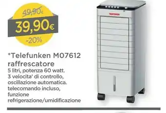 DPiù Telefunken Mo7612 Raffrescatore offerta