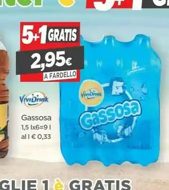 DPiù ViviDrink - Gassosa 1500 G(ml) offerta