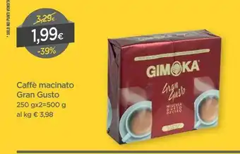 DPiù Gimoka Caffè offerta