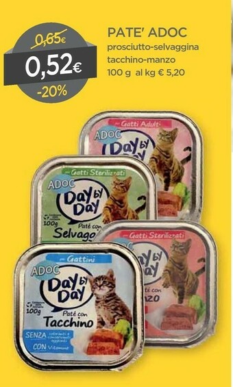Adoc Day By Day Pate Prosciutto-selvaggina