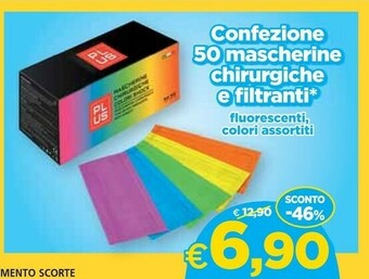 Confezione 50 Mascherine Chirurgiche E Filtranti